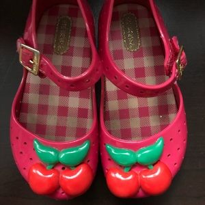 Mini Melissa cherry shoes